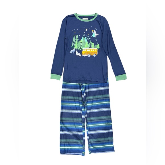 Boys Large (14/16) Eddie Bauer Pajama Lot (4 matching sets) - Picture 3 of 6